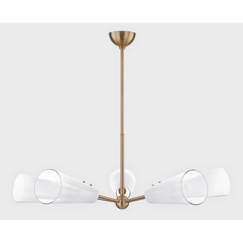 Troy F1645 Camarillo 5-lt 45" Chandelier