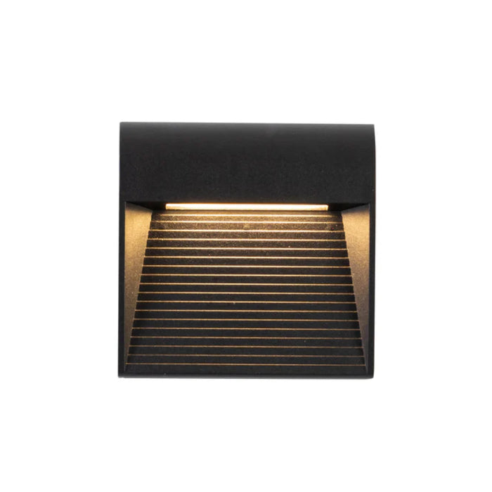 Kuzco EW27905 Casa 5" Tall LED Outdoor Wall Sconce - Black