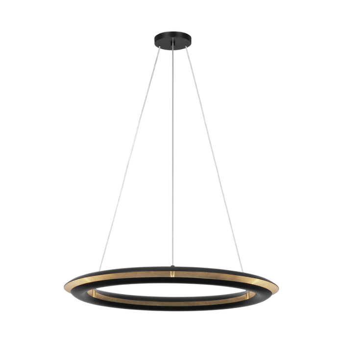 Visual Comfort CC1791 Cielo 1-lt 30" LED Medium Chandelier - Midnight Black