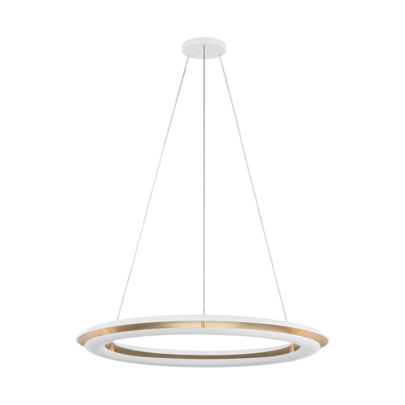 Visual Comfort CC1791 Cielo 1-lt 30" LED Medium Chandelier - Matte White