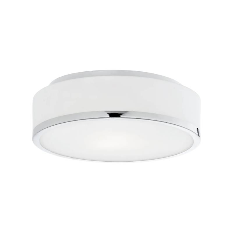 Kuzco FM43117 Charlie 1-lt 12" LED Flush Mount, 5CCT Selectable-Chrome