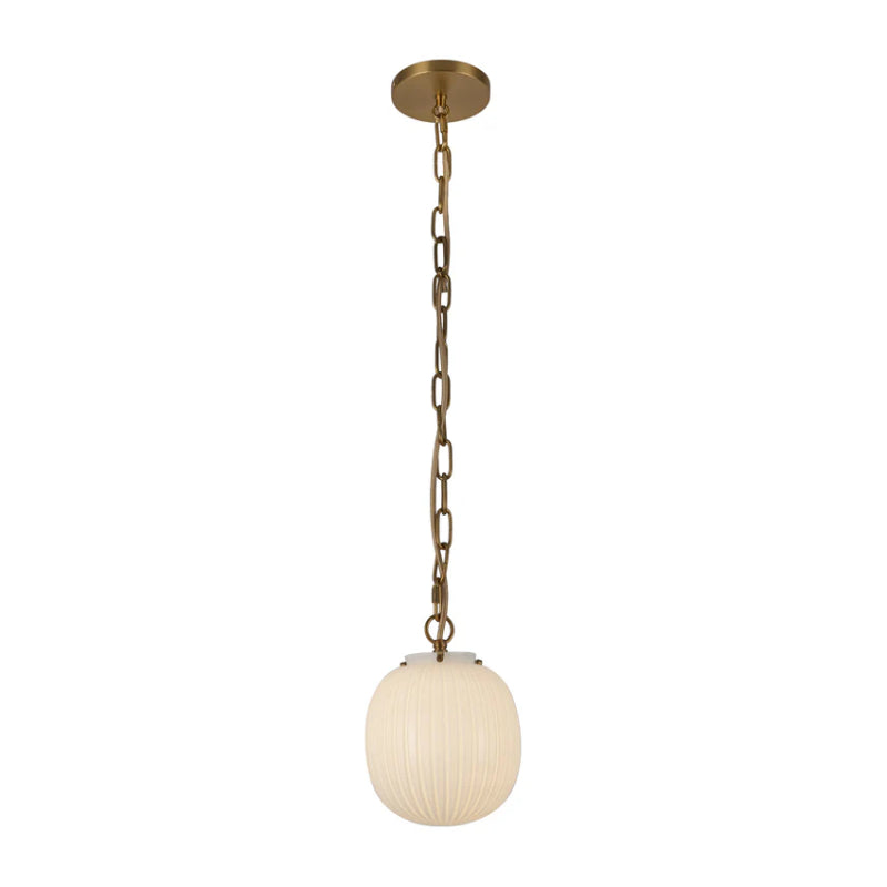 Alora Mood PD579107 Cherise 1-lt 7" Pendant - Brushed Gold