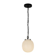 Alora Mood PD579107 Cherise 1-lt 7" Pendant - Matte Black