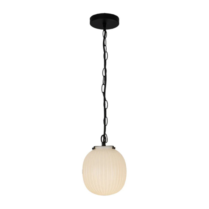 Alora Mood PD579107 Cherise 1-lt 7" Pendant - Matte Black