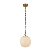 Alora Mood PD579112 Cherise 1-lt 12" Pendant - Brushed Gold