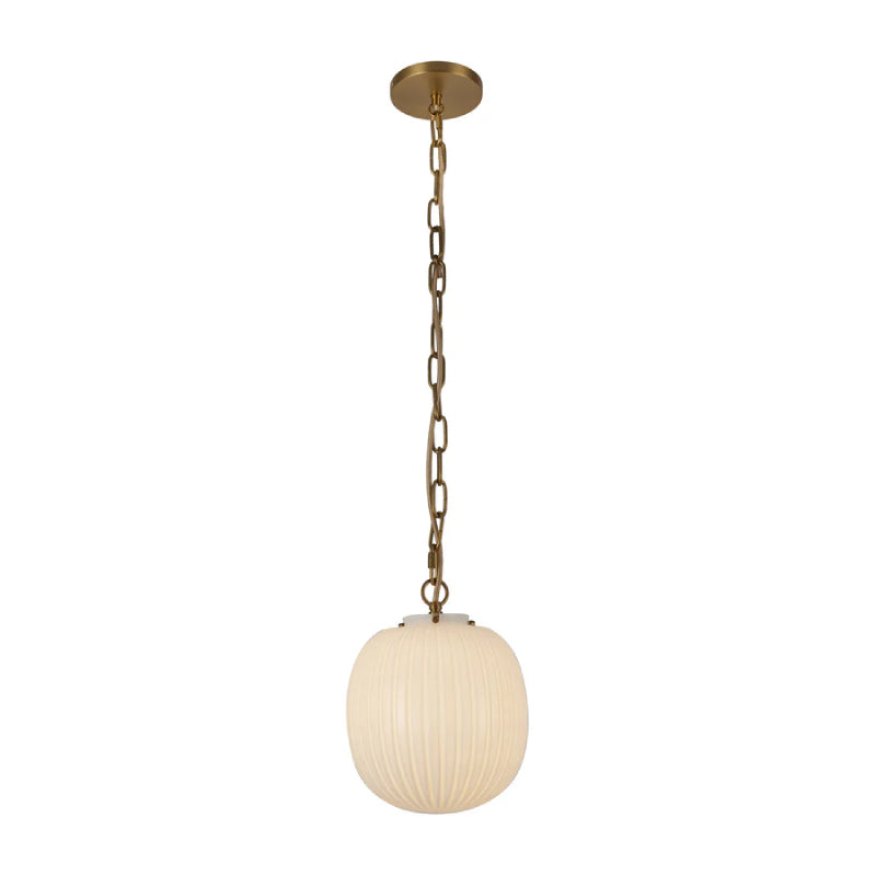 Alora Mood PD579112 Cherise 1-lt 12" Pendant - Brushed Gold