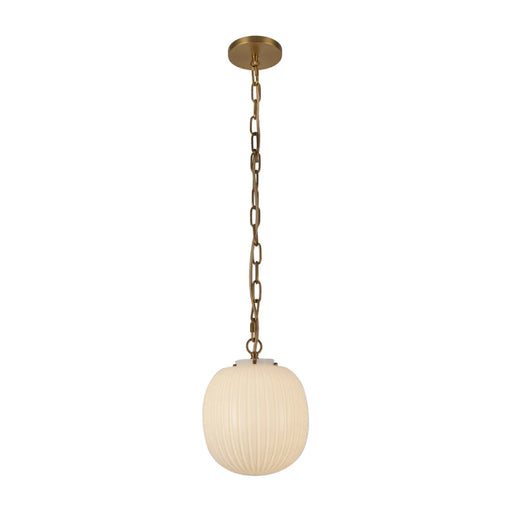 Alora Mood PD579112 Cherise 1-lt 12" Pendant - Brushed Gold