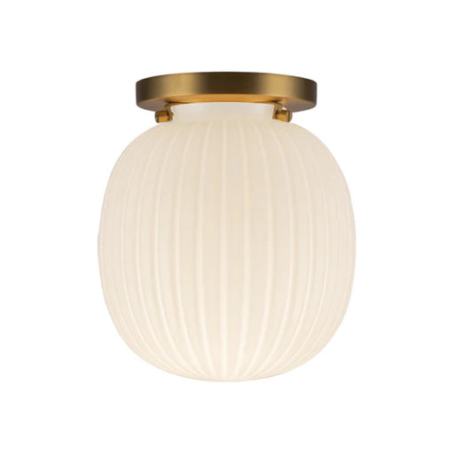Alora Mood SF579107 Cherise 1-lt 7" Semi-Flush Mount - Brushed Gold