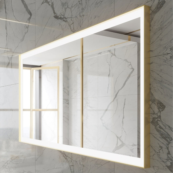 Paris Mirror Chic Rectangle 60 x 32 LED Illuminated Mirror, RGB