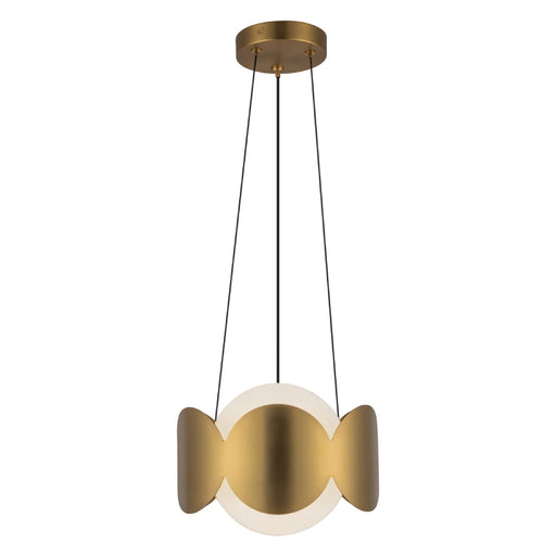 Kuzco CH59810 Ciel 1-lt 10" Chandelier -  Brushed Gold