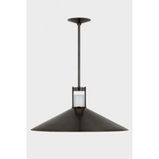 Hudson Valley 3028 Clermont 2-lt 28" LED Pendant - Distressed Bronze