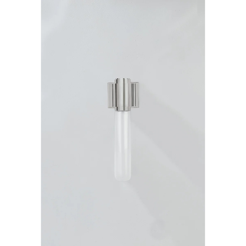Hudson Valley 4841 Colrain 1-lt 18" Tall Wall Sconce - Polished Nickel