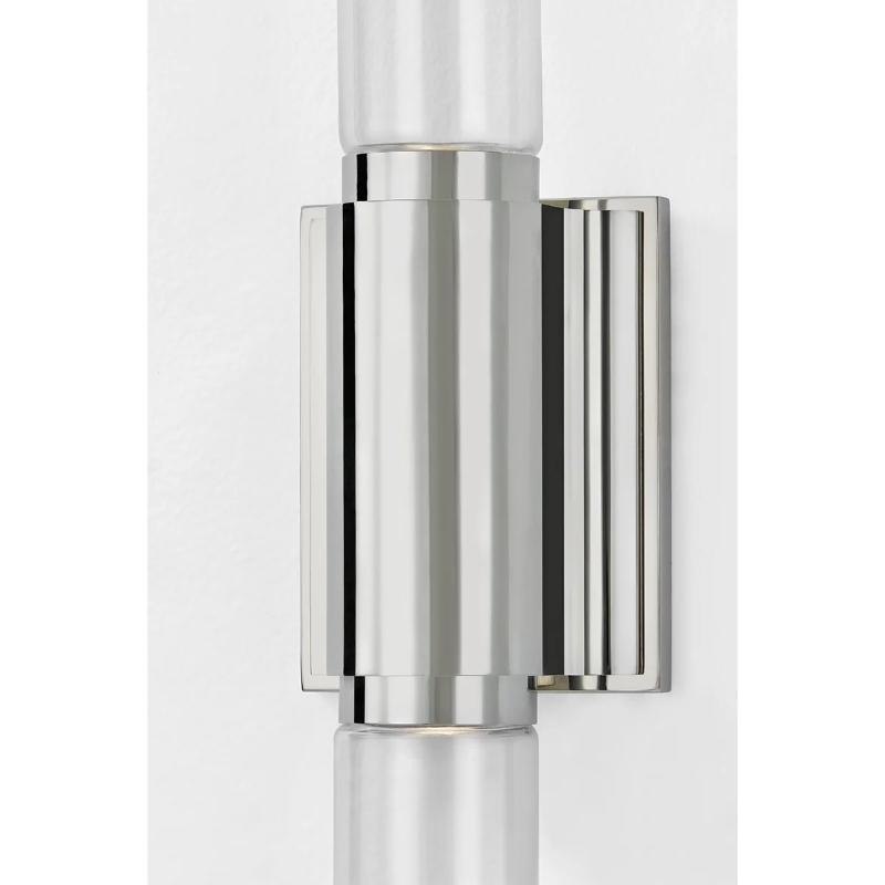 Hudson Valley 4842 Colrain 2-lt 32" Tall Wall Sconce - Polished Nickel