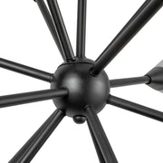 Alora Mood CH462039 Cosmo 12-lt 39" Chandelier - Matte Black