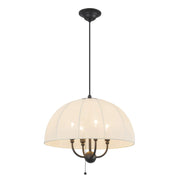 Alora Mood PD661418 Crosby 4-lt 18" Pendant - Matte Black