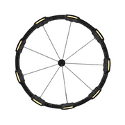 Hinkley 34108 Raffi 9-lt 48" LED Chandelier - Carbon Black
