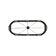 Hinkley 34107 Raffi 8-lt 52" LED Linear Chandelier - Carbon Black