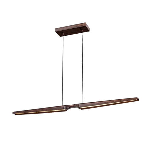 Kuzco LP21647 Dakota 1-lt 42" LED Linear Pendant - Walnut