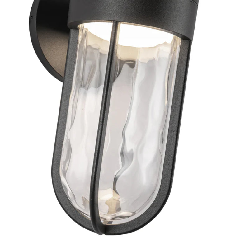 Kuzco EW17627 Davy 1-lt 11" Tall LED Outdoor Wall Sconce - Black