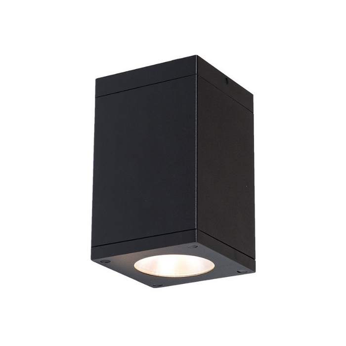 WAC DC-CD0622 Cube Architectural 6" 22W LED Ceiling Mount - Black