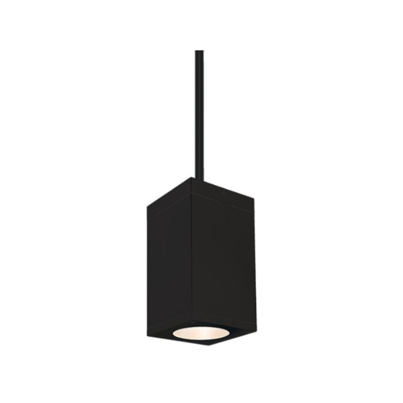 WAC DC-PD0622 Cube Architectural 6" 22W LED Pendant - Black