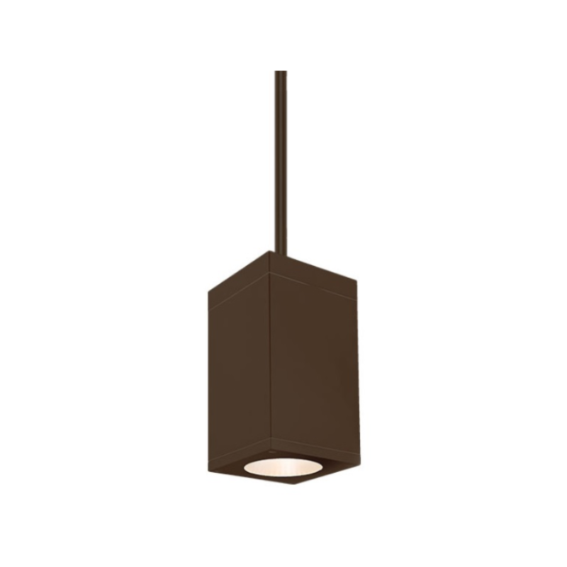 WAC DC-PD0622 Cube Architectural 6" 22W LED Pendant - Bronze