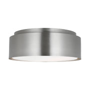 Visual Comfort DJF1042 Dartmore 2-lt 15" Medium Flush Mount - Brushed Nickel
