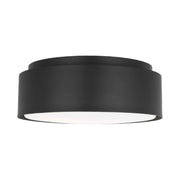 Visual Comfort DJF1042 Dartmore 2-lt 15" Medium Flush Mount - Midnight Black
