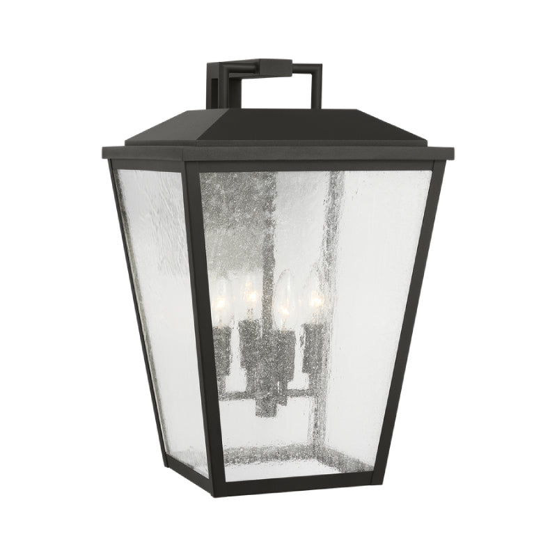 Visual Comfort DJO1084 Kennewick 4-lt 19" Tall Outdoor Extra Large Wall Lantern - Textured Black