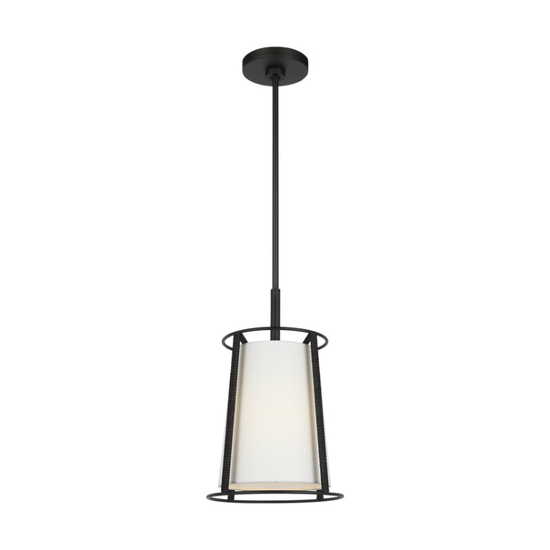Visual Comfort DJP1011 Cortes 1-lt 10" Medium Hanging Pendant - Midnight Black