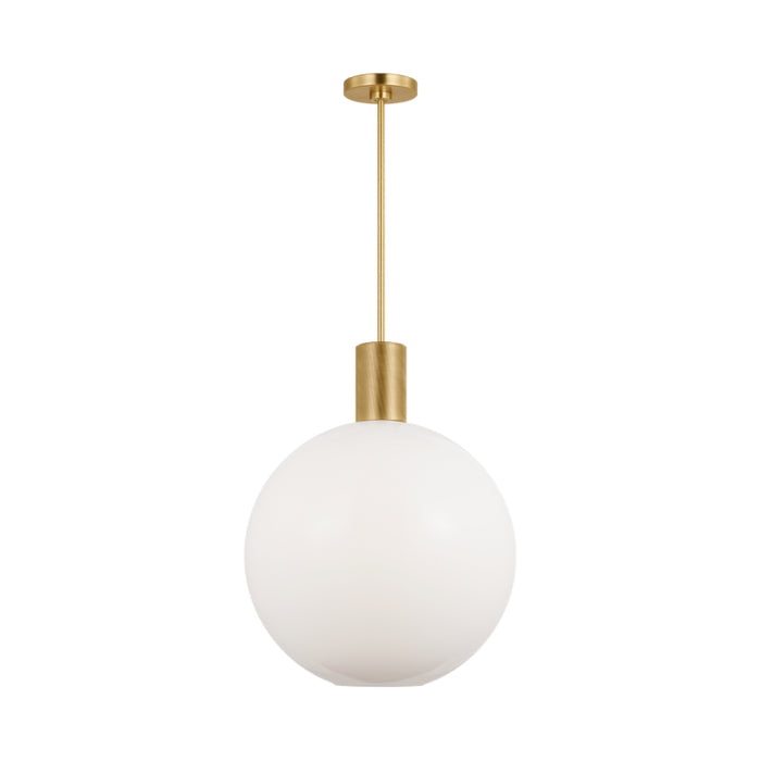 Visual Comfort DJP1191 Colewood 1-lt 20" Large Pendant - Satin Brass