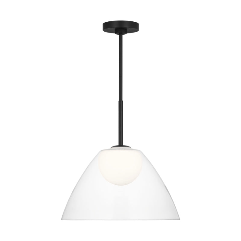 Visual Comfort DJP1251 Suma 1-lt 16" Medium Pendant - Midnight Black