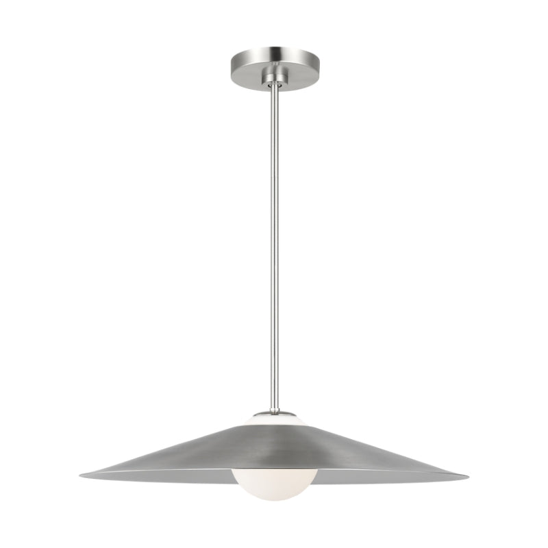 Visual Comfort DJP1281 Astra 1-lt 24" LED Medium Pendant - Brushed Nickel