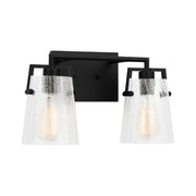 Visual Comfort DJV1032 Crofton 2-lt 15" Vanity Light - Midnight Black