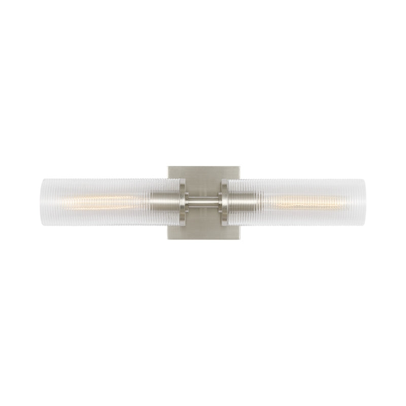 Visual Comfort DJW1092 Sarita 2-lt 21" Medium Wall Sconce - Brushed Nickel