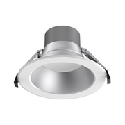 Lotus DL254-6-30W 6" 12W/16W/22W/26W/30W LED Round Commercial Recessed Downlight, 5CCT Selectable - White/Silver