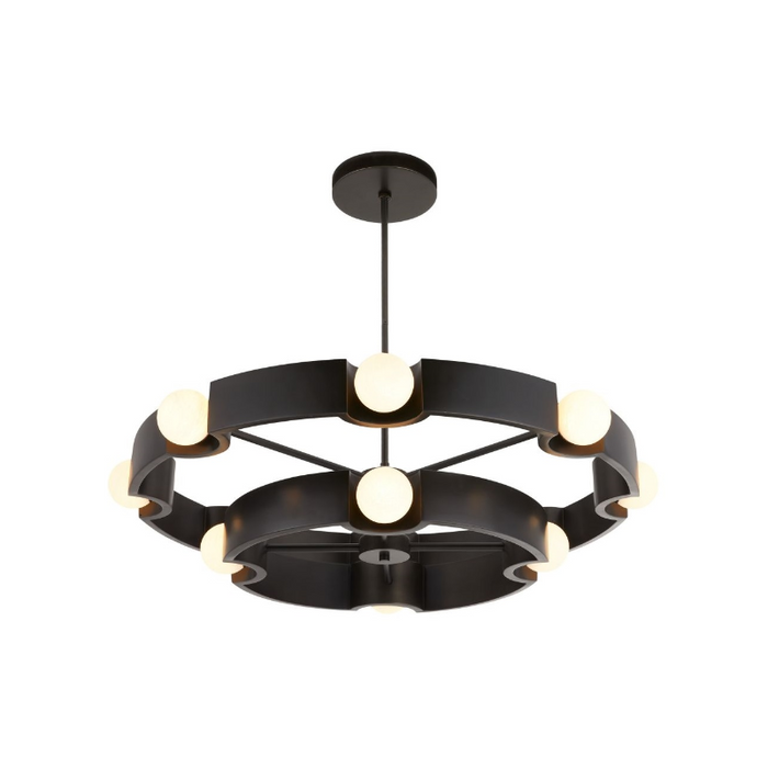 Arteriors DLC29 Hans 12-lt 44" LED Chandelier