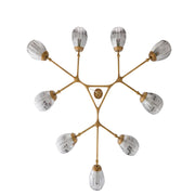 Arteriors DLC38 Smyth 9-lt 54" Round Chandelier