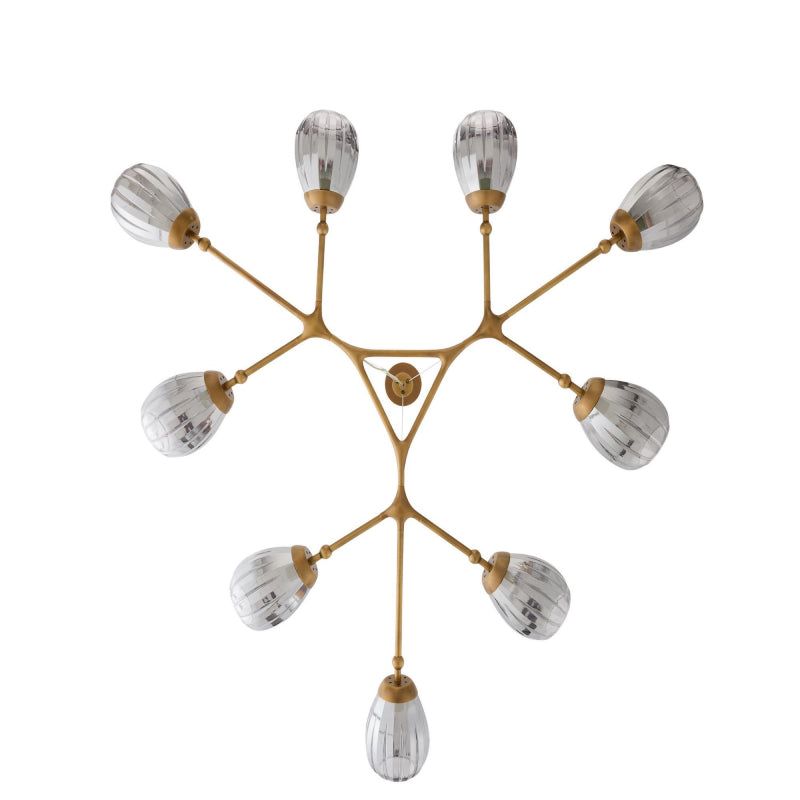 Arteriors DLC38 Smyth 9-lt 54" Round Chandelier