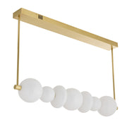 Arteriors 89656 Raphael 1-lt 48" LED Chandelier- Antique Brass