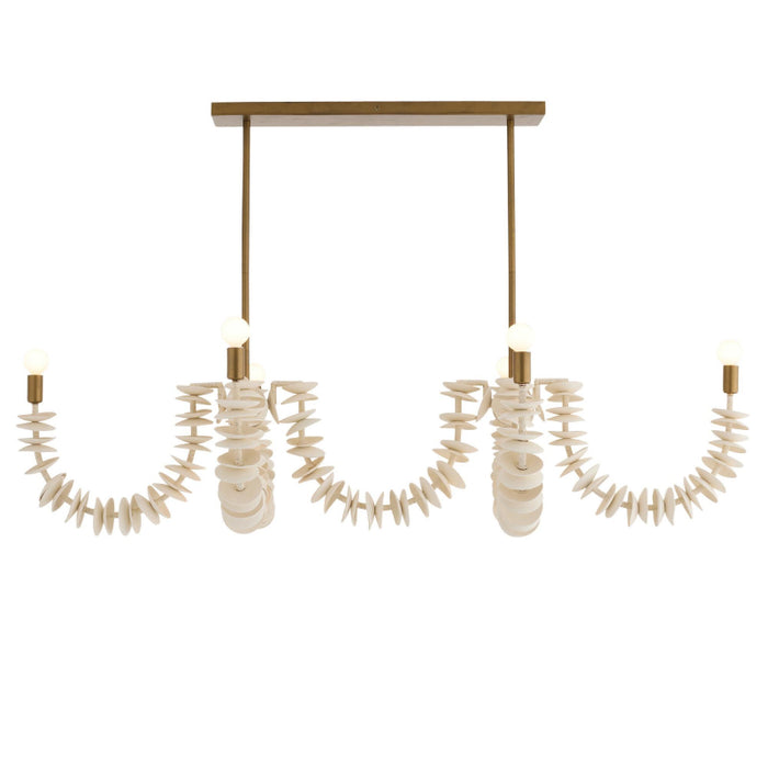 Arteriors DLS16 Kalama 8-lt 57" Chandelier