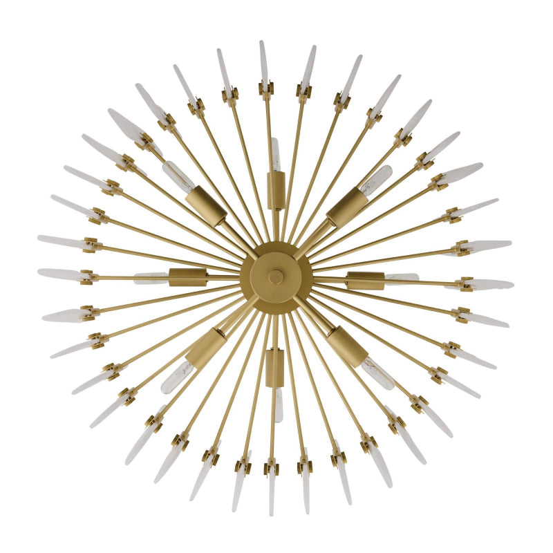 Arteriors DMC34 Klaus 8-lt 26" Chandelier-Clear Seedy
