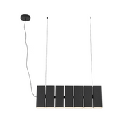 Kuzco LP17435 Domino 14-lt 36" LED Linear Pendant - Black