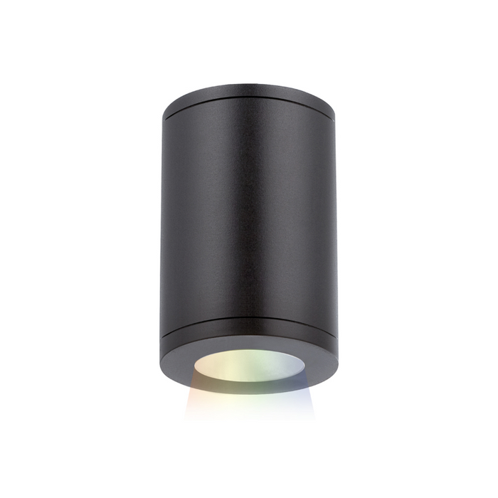 WAC DS-CD05 Tube Architectural 5" 30W LED Color Changing Ceiling Mount - Black