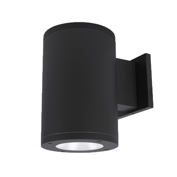 WAC DS-WS0517 Tube Architectural 5" 17W LED Single Wall Mount, Towards the wall-Black