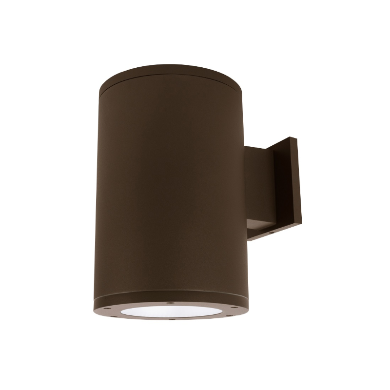 WAC DS-WS0622 Tube Architectural 6" 22W LED Single Wall Mount, Towards The Wall - Bronze