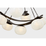 Hudson Valley 2107 Duxbury 7-lt 44" Chandelier - Distressed Bronze