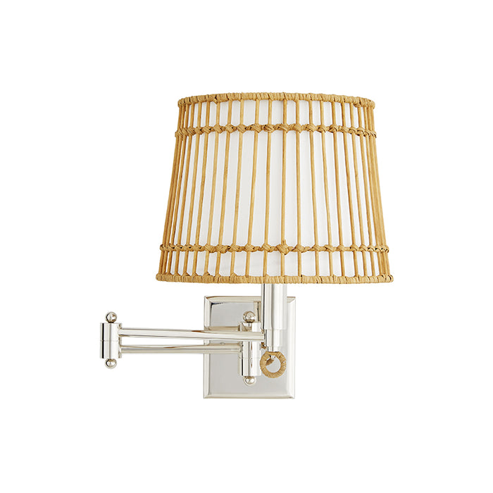 Arteriors DW49003 Sea Island 1-lt 15" Tall Swing Arm Wall Sconce