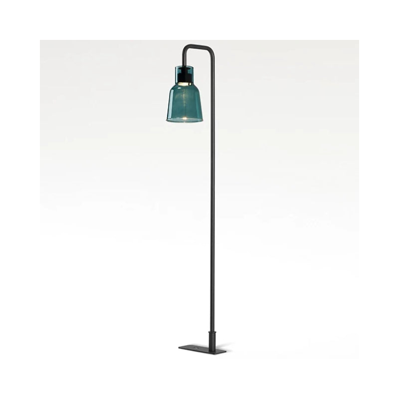 Bover Drip M/70 1-lt 28" Tall LED Table lamp-Green Glass