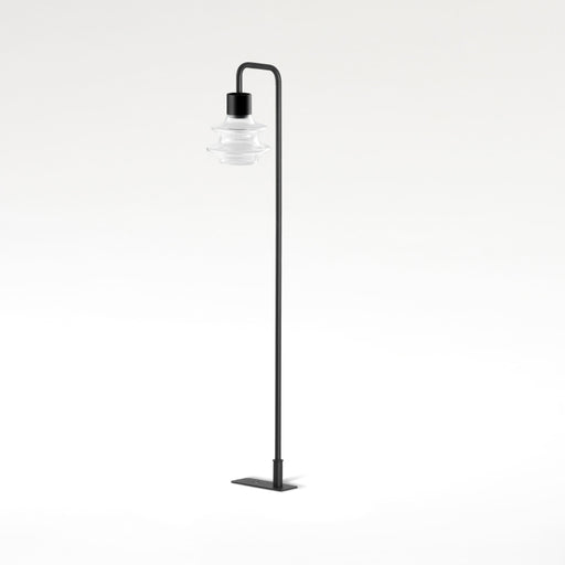 Bover Drop M/70 1-lt 28" Tall LED Table lamp-Transparent Glass